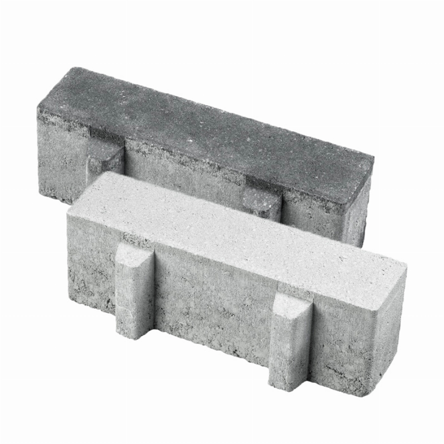 Aqua Bricks waterpasserend 10x30x8cm zwart 22% open