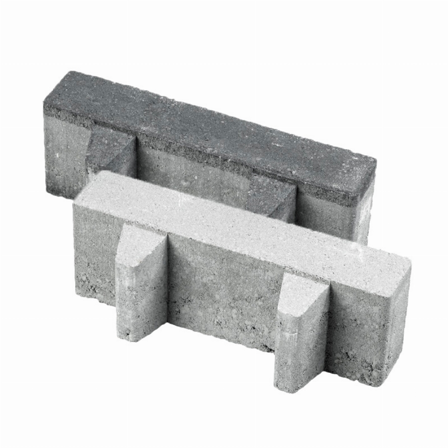 Aqua Bricks waterpasserend 10x30x8cm zwart 40% open