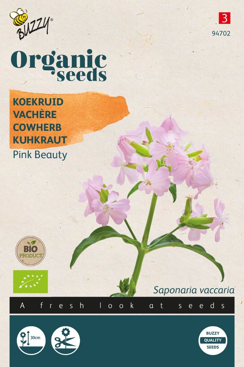 Koekruid (Saponaria 'Pink Beauty') (BIO)