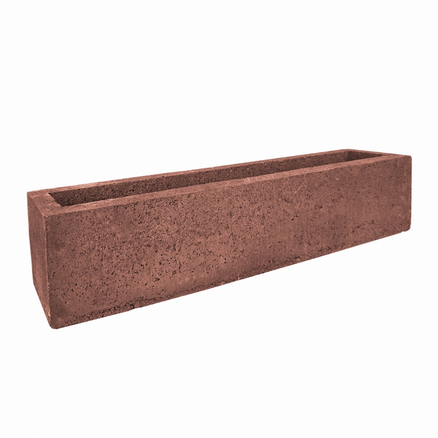 Fiora Block 100x20x20cm corten/bruin