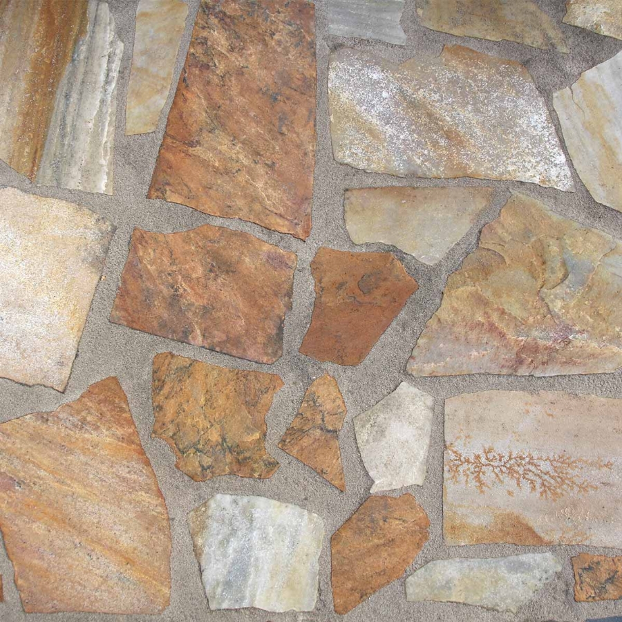 Flagstone Tropical yellow geel 80kg p/m²