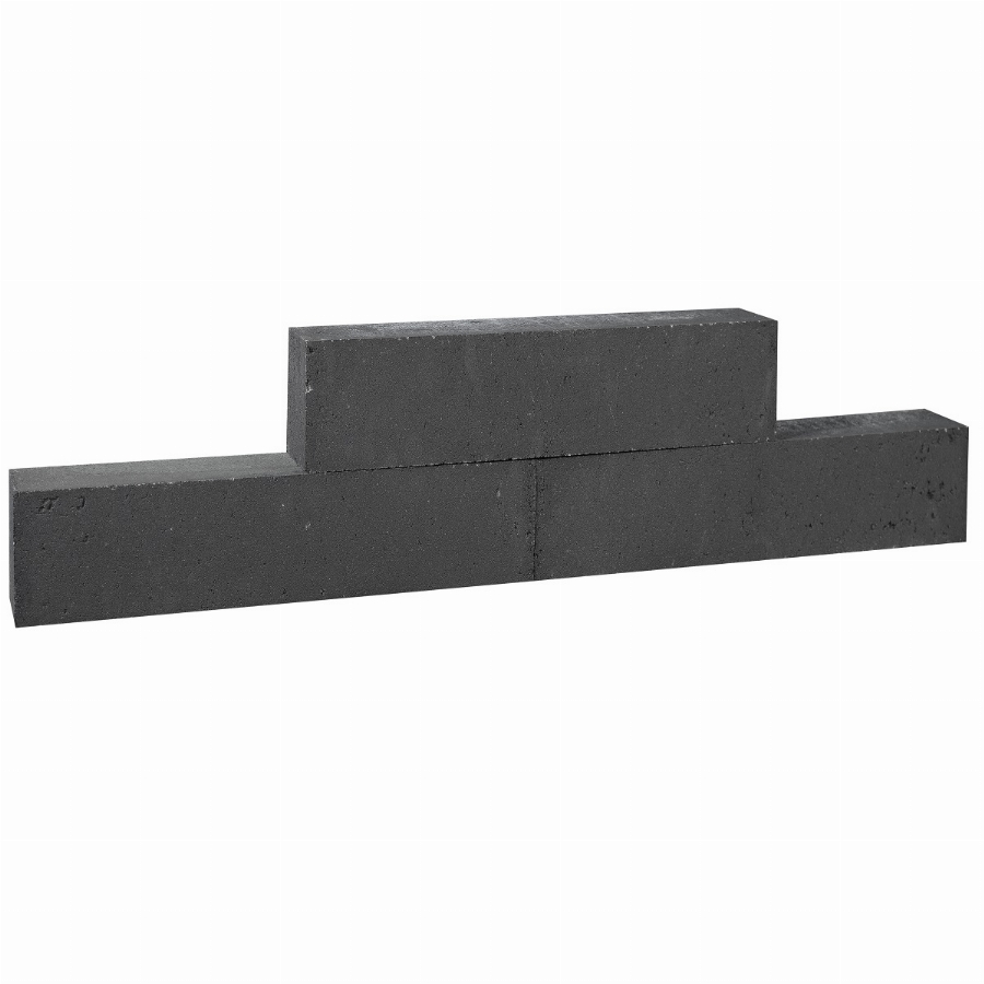 Forto Walling 60x10x10cm zwart