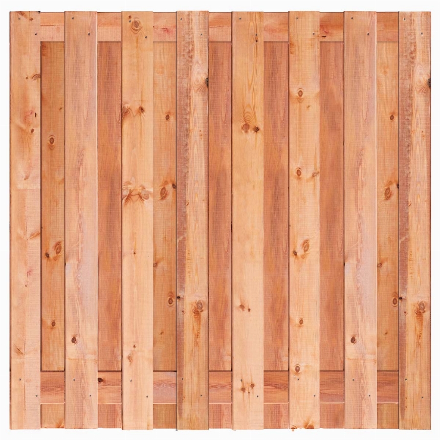 Gardenlux Red Class scherm Arosa 17 planks 180x180cm