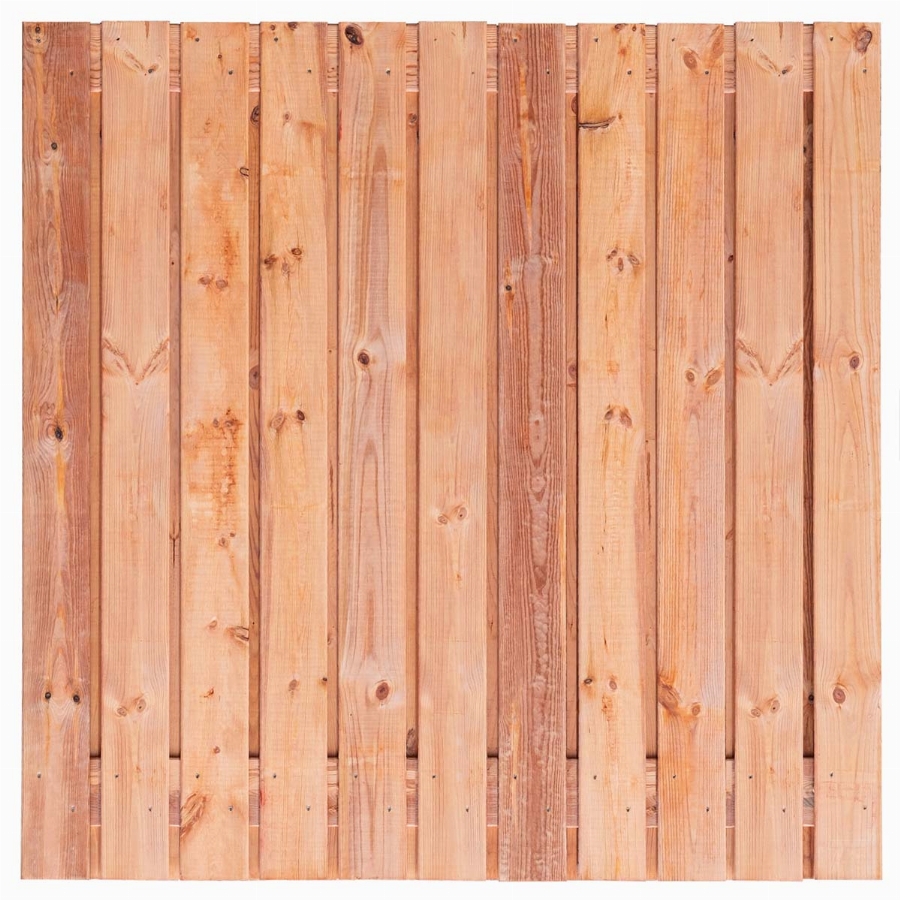 Gardenlux Red Class scherm Laaks 21 planks 180x180cm