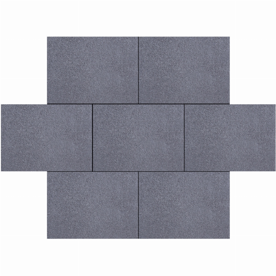 Granulati 20x30x6cm grigio scuro donkergrijs