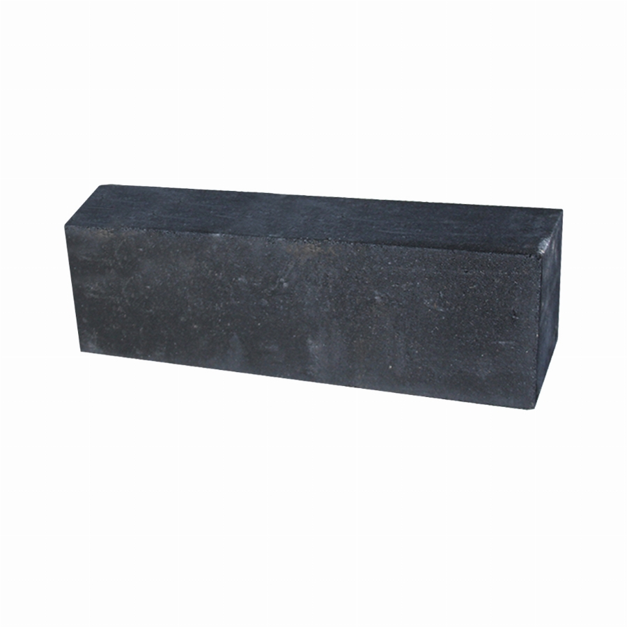 Palissade block 45x15x15cm zwart