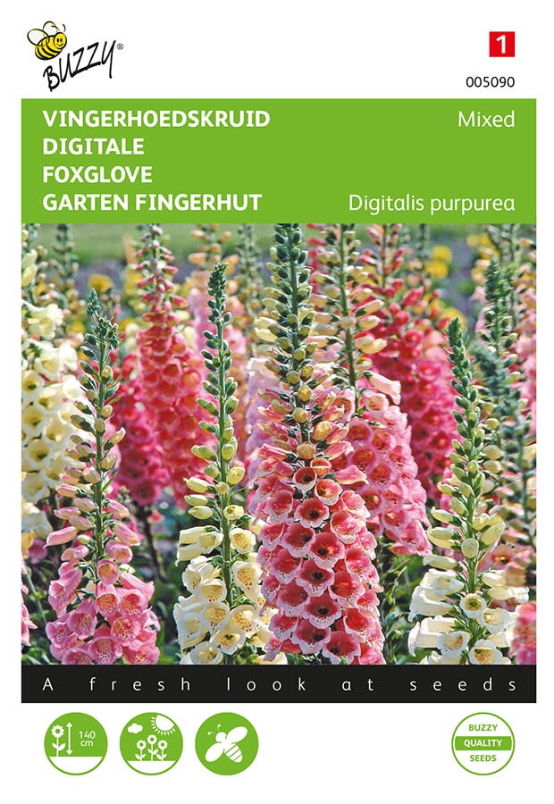 Digitalis, Vingerhoedskruid Gemengd