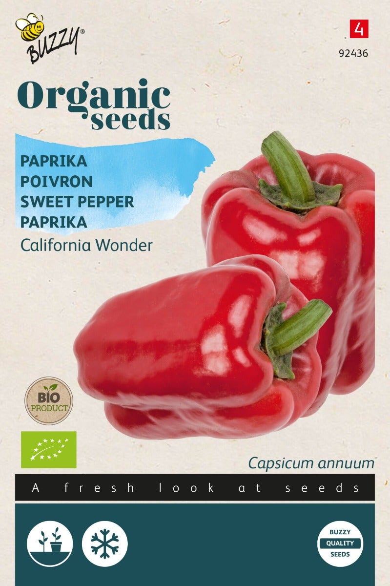 Paprika California Wonder (BIO)