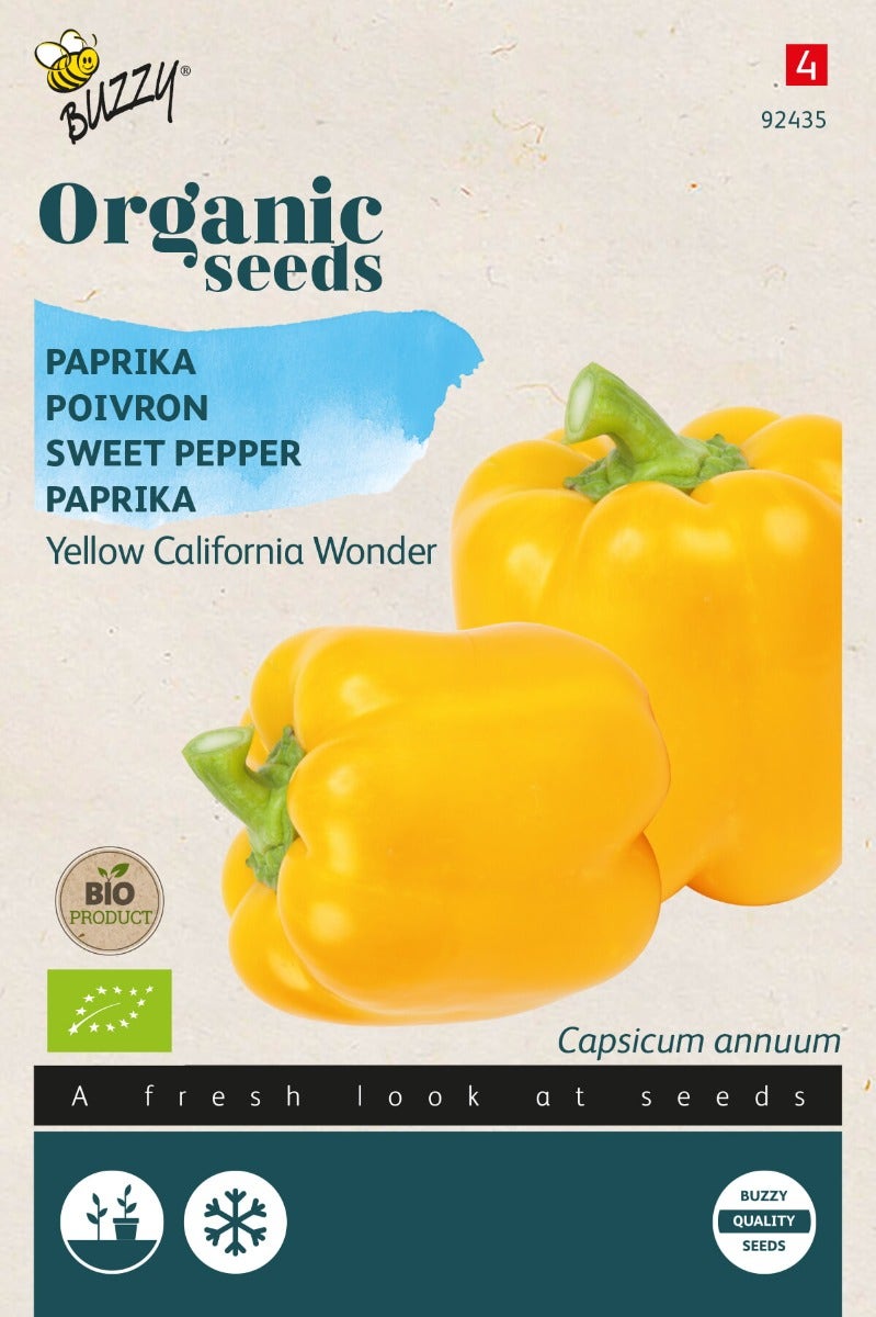 Paprika Yellow California Wonder (BIO)