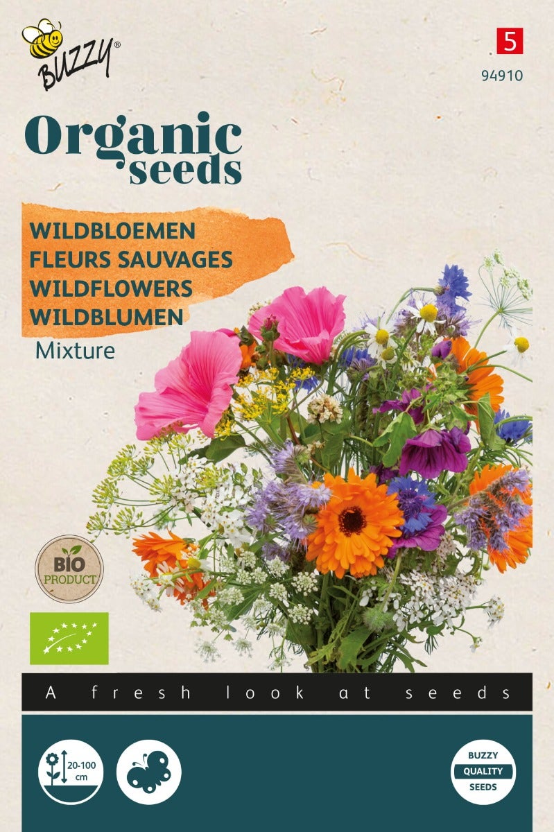 Wildbloemen mengsel (BIO)