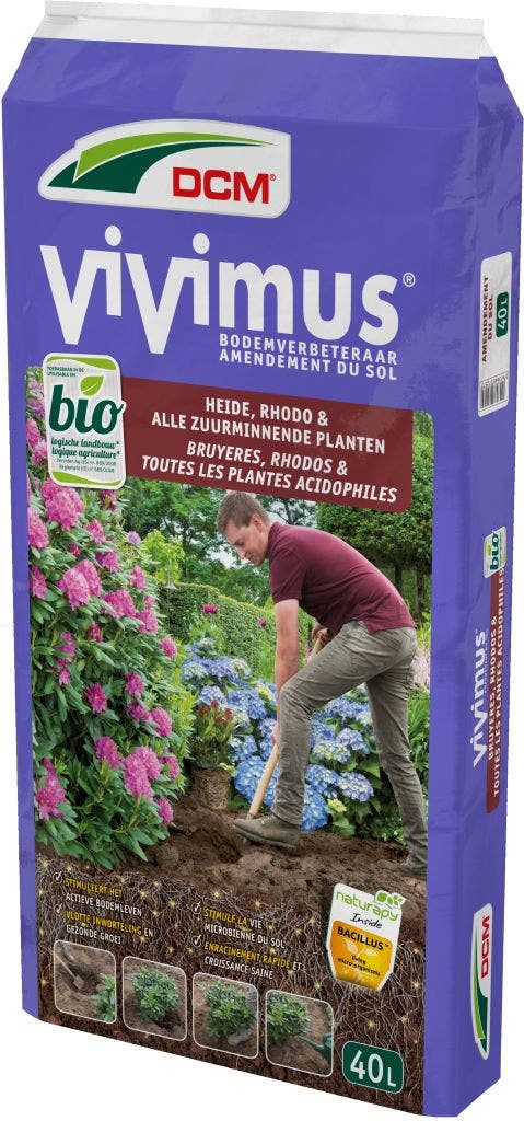 Aanplant grond voor Heide, Rhodo en alle Zuurminnende planten (Vivimus Zuurminnend)